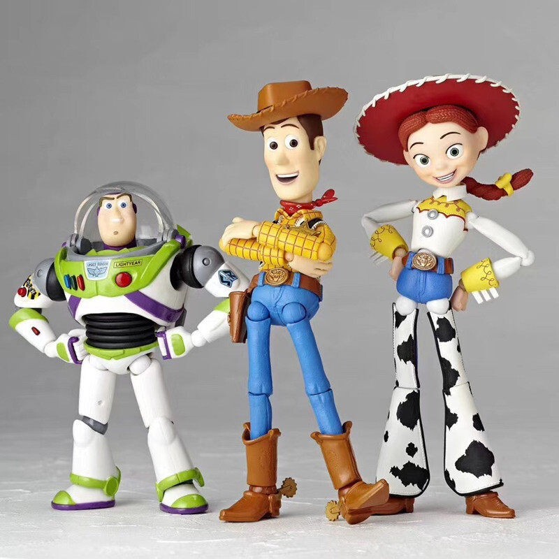 Domestic Toy Story Yamaguchi-Style Buzz Lightyear Woody Articulated Action Figure Model Display Piece Domestic Toy Story Yamaguchi-Style Buzz Lightyear Woody Articulated Action Figure Model Display Piece