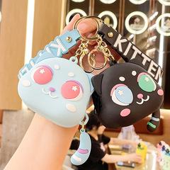 Cute creative cat coin purse bag pendant key chain keychain pendant boutique key bag gift wholesale