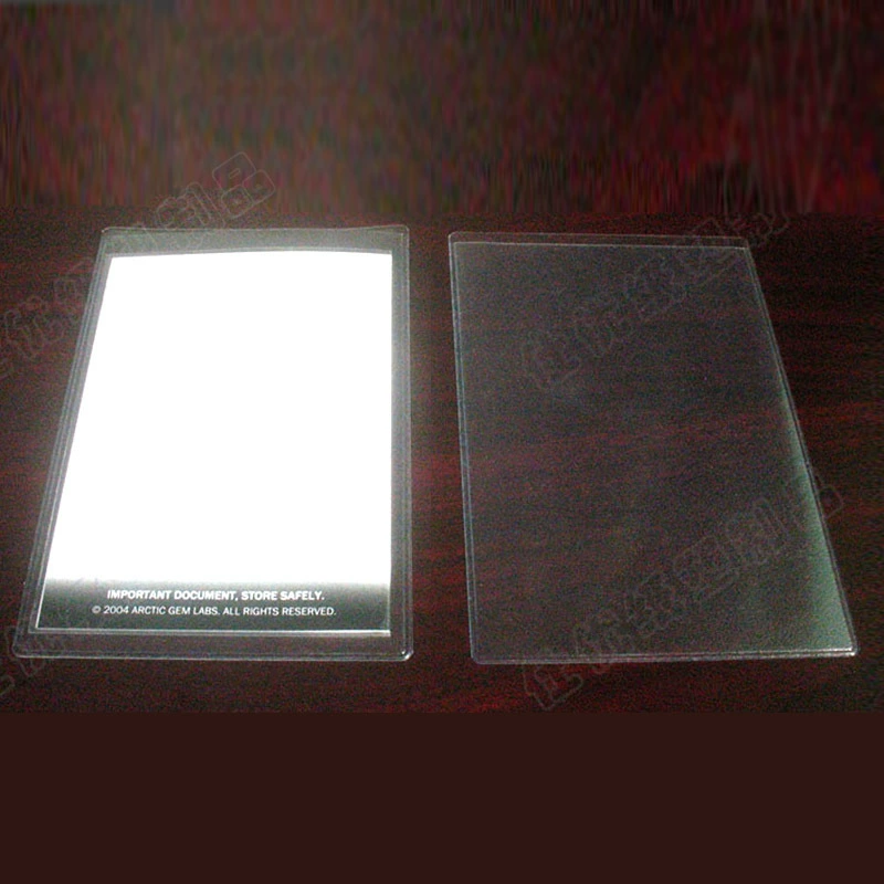 Обработка и продукция конверта удостоверения личности автобуса карты различной мембраны ультра-проницаемой охраны окружающей среды прозрачного замороженного