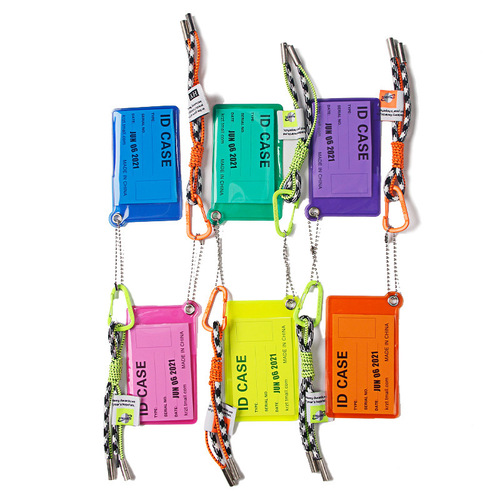 PVC transparent card bag student meal card access card pendant decorative bag backpack bus card male accessories school bag female