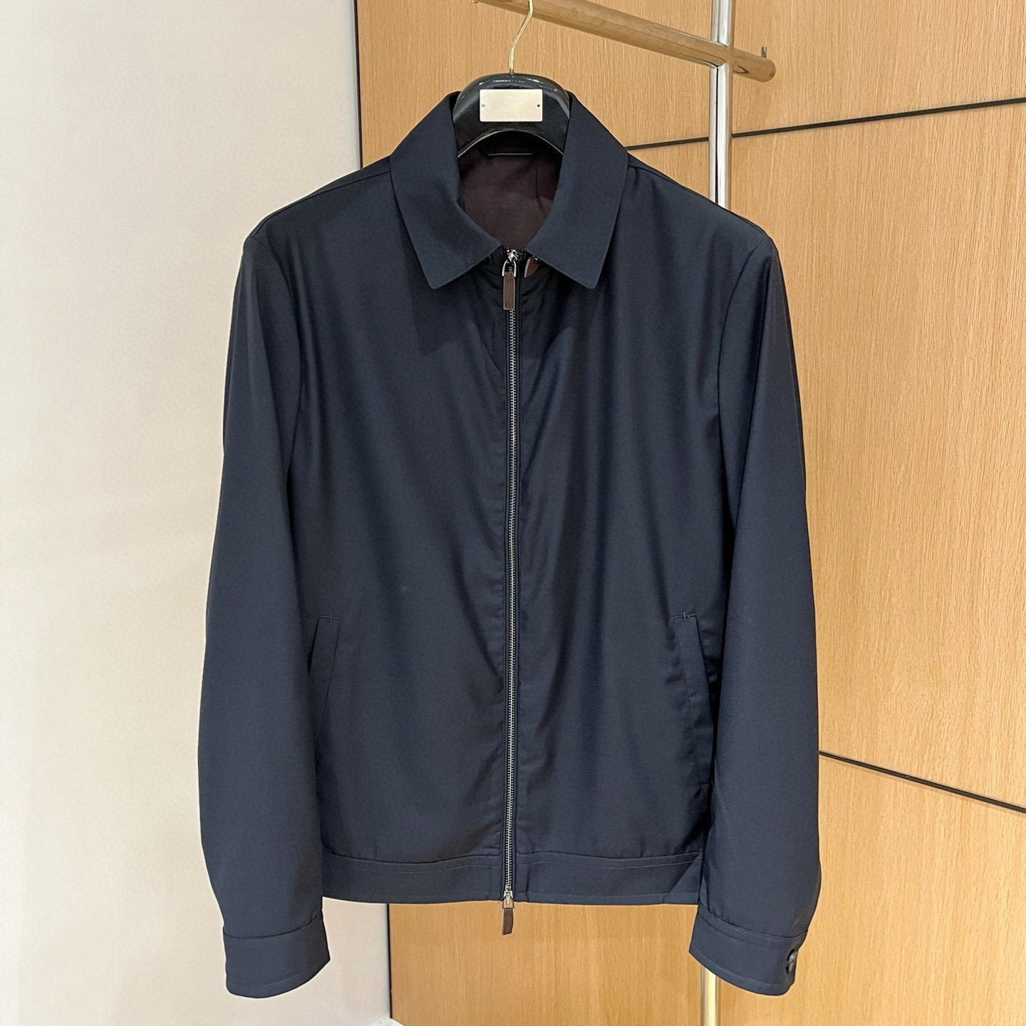 Europe-Z Asia 2025 Spring/Summer New Cleanfit Business Casual Cardigan Zipper Lapel Jacket Men's Jacket