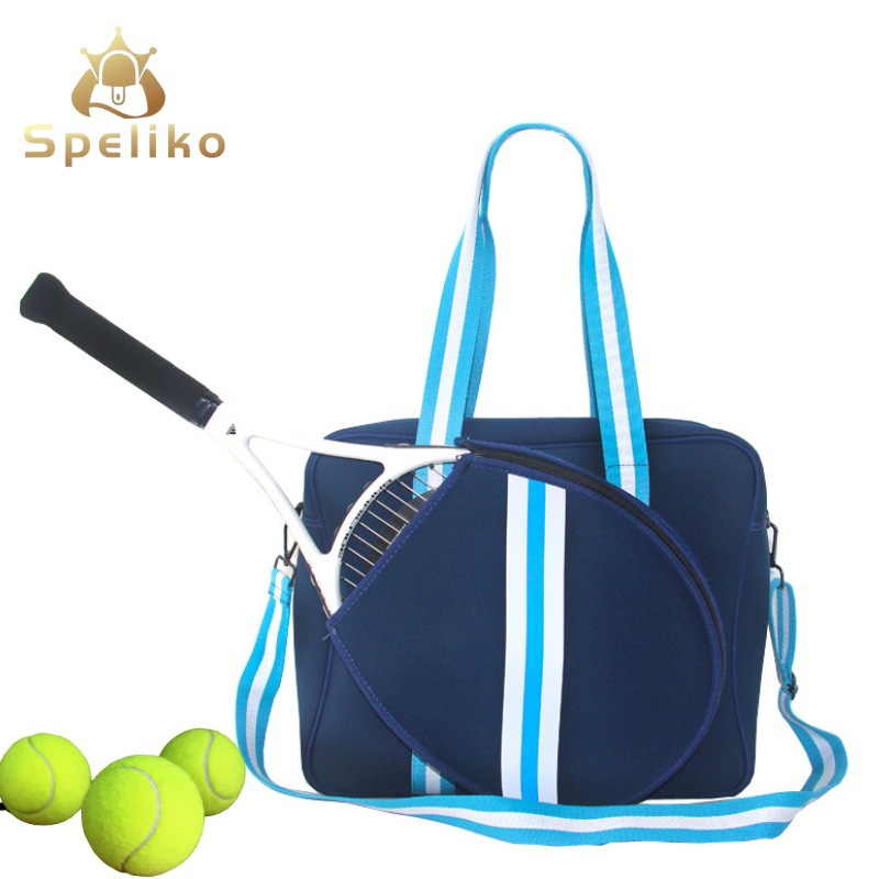 Bolsa DE TENIS Amazon transfronteriza impermeable de buceo bolsa grande crossbody bádminton raqueta bolsa portátil Deportes Bolsa de Fitness