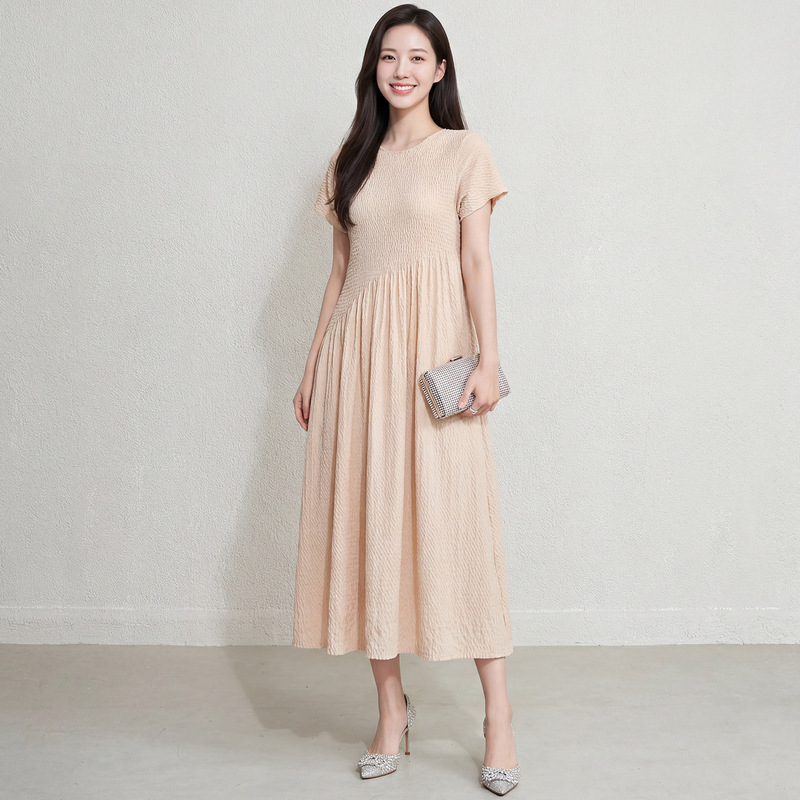 Light Luxury and High-End Feel, Pleated Patchwork Fishtail Long Dress, New Spring and Summer Craftsmanship, Irregular Slimming Patchwork Fish Scale Dress Light Luxury and High-End Feel, Pleated Patchwork Fishtail Long Dress, New Spring and Summer Craftsmanship, Irregular Slimming Patchwork Fish Scale Dress