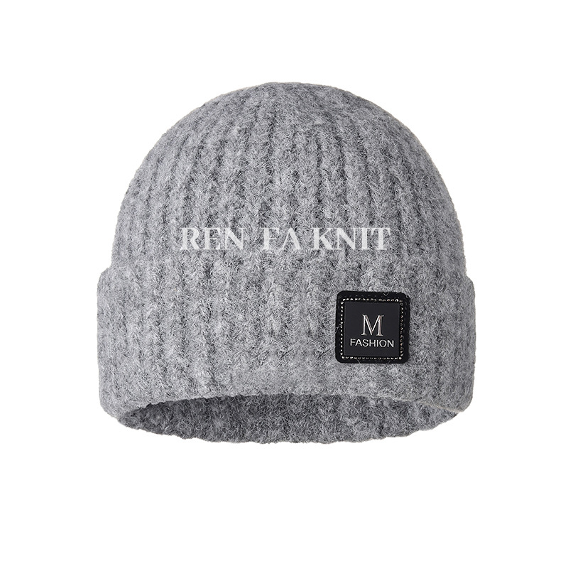 Cross-Border Winter Retro Knitted Plush Thickened Warm Ski Cold Fashion Outdoor Cold-Proof Hat Wholesale_voghion.com