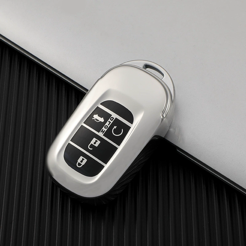 Чехол для автомобильных ключей Honda подходит для нового поколения Civic 22 11 поколения, новый чехол для ключей, винил из ТПУ