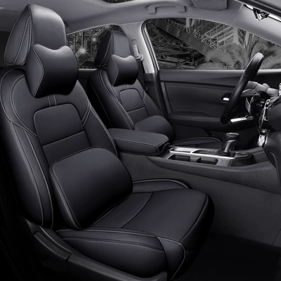 for Nissan Sentra 20-24, Modelə uyğun (Original) oturacaq örtükləri - b-black-white-line-deluxe-edition-2020-2024