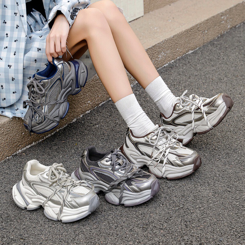 Zhr Thick-Soled Height-Increasing Dad Shoes for Women, New Spring and Autumn Models, Lightweight and Breathable Casual Sports Shoes for Women from Quanzhou Zhr Thick-Soled Height-Increasing Dad Shoes for Women, New Spring and Autumn Models, Lightweight and Breathable Casual Sports Shoes for Women from Quanzhou
