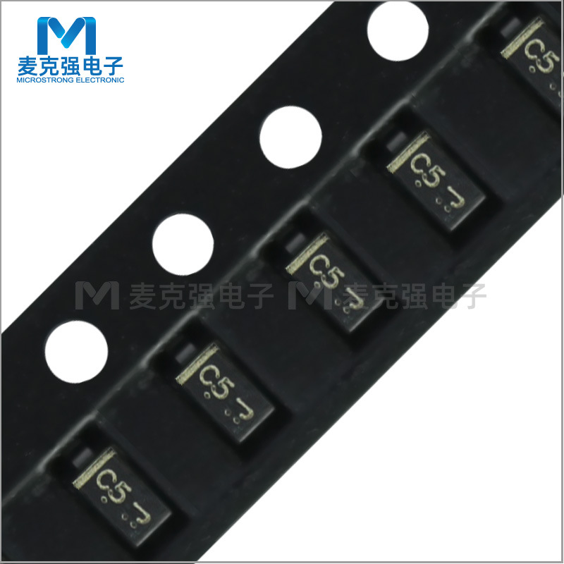 LRC乐山无线贴片稳压二极管LMSZ5225BT1G SOD-123丝印C5 0.5W 3V