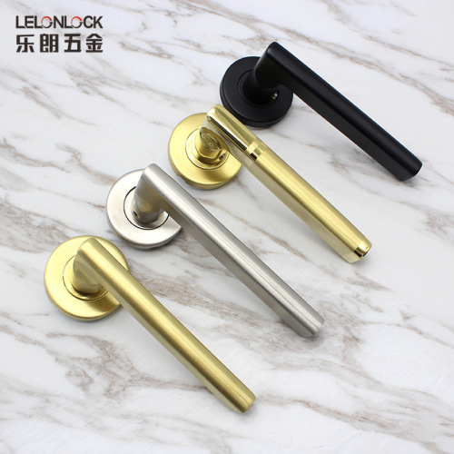 Engineering wholesale European standard stainless steel 304 indoor door lock CE certified split handle lock solid wood door silent door lock