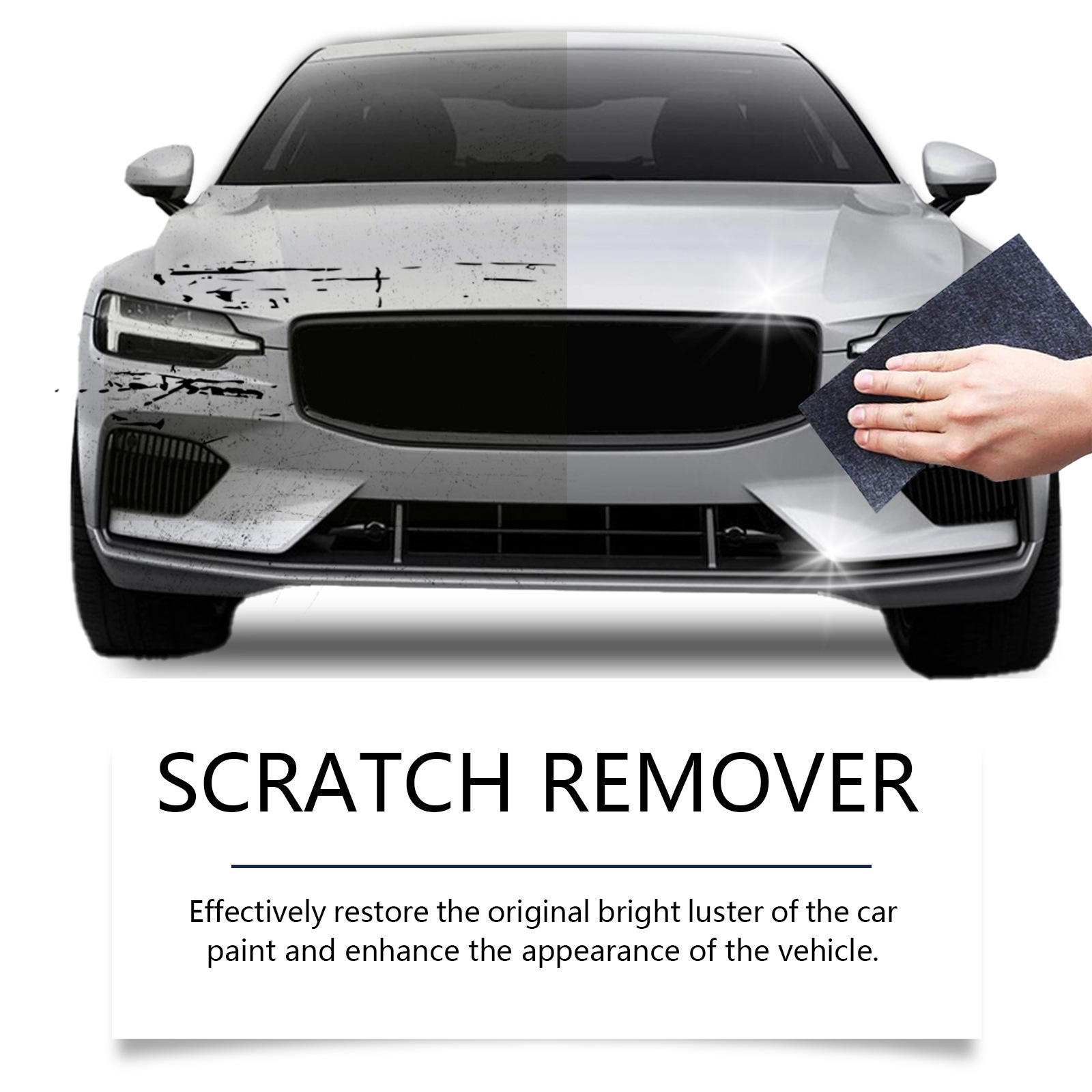 Nano Flash Cloth Car Scratch Removal Set Care Car Paint Scratch Polishing Agent_voghion.com