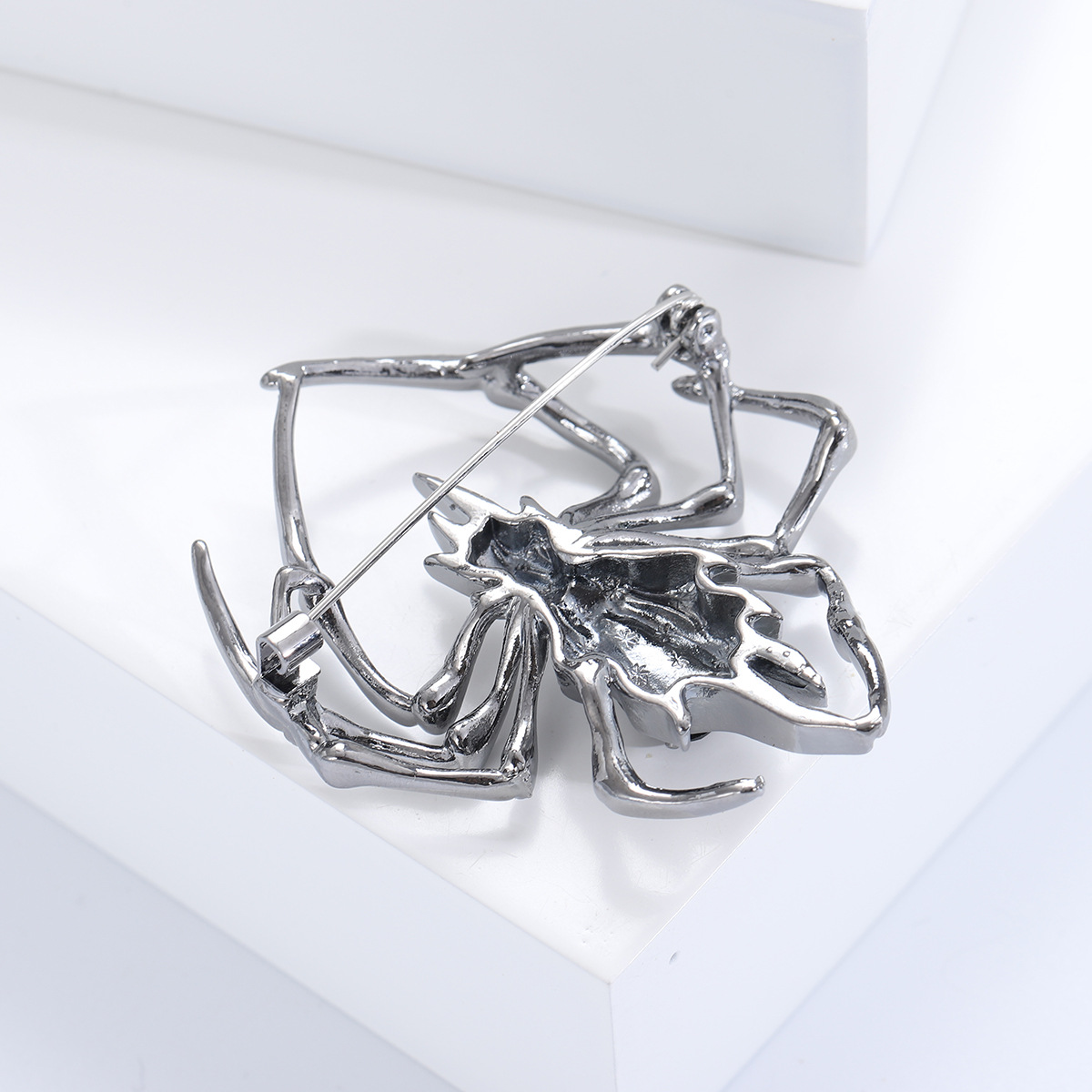 20g Weight Brooches Classification Holiday, Daily Occasion Alloy Material Halloween Festival Spider Pattern Women's Gender Casual, Simple Style Style Casual Simple Style Pin Spider Alloy Women's Brooches 3