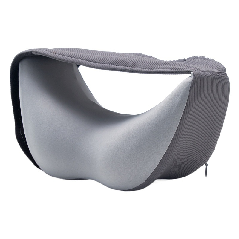 Saien nueva bufanda en forma de U almohada espacio de espuma de memoria cuello almohada de almacenamiento de ajuste lento rebote espuma de memoria en forma de U almohada al por mayor