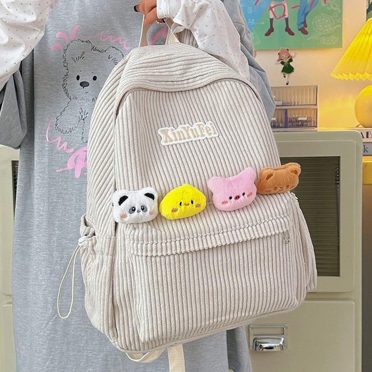 Mochila escolar escolar de la juventud, mochila de ocio coreana transpirable universal, mochila de estudiantes de moda ligera