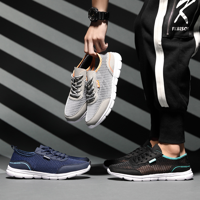 Men's Shoes Summer plus size Mesh Shoes Men's Sports Shoes Men's Cross-border Mesh Shoes Men's Shoes Summer plus size Mesh Shoes Men's Sports Shoes Men's Cross-border Mesh Shoes