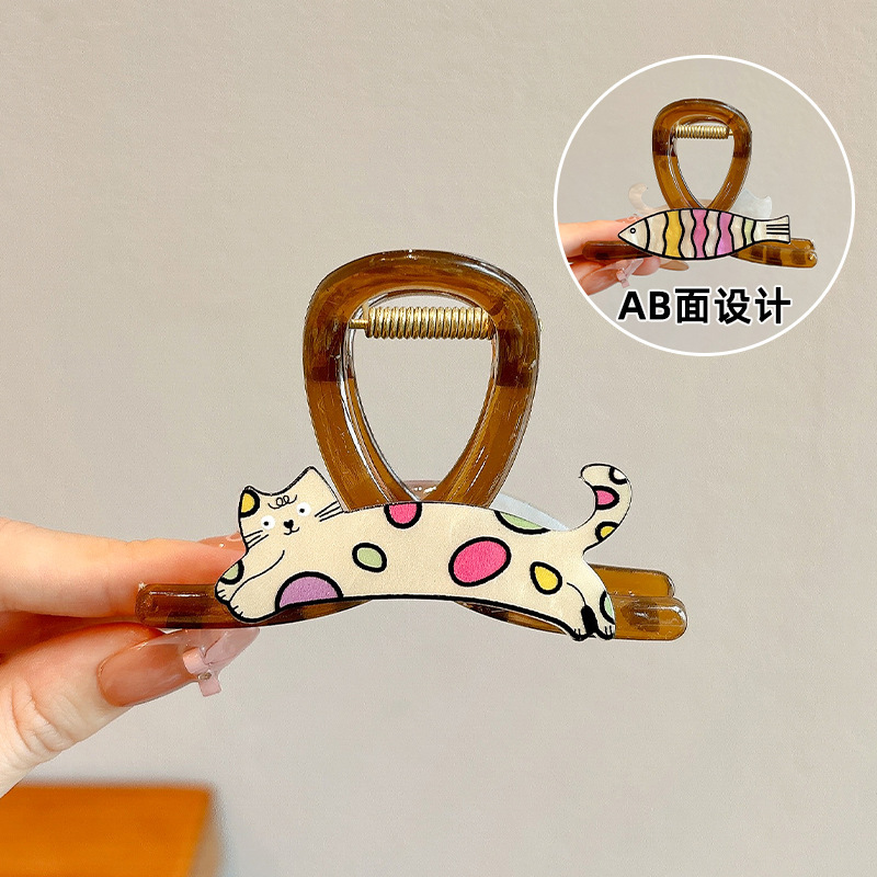 精致批发女法式发卡高颜值ins风头饰可爱发夹小香风卡子简约抓夹|undefined
