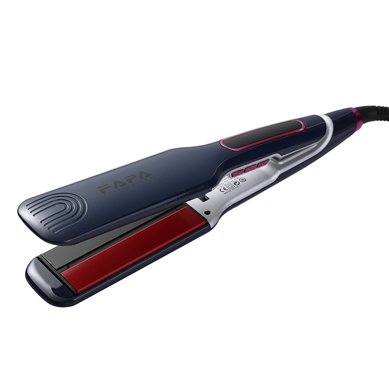 Plancha de pelo profesional YX-8871 con control de temperatura y iones negativos, alisado y rizado.