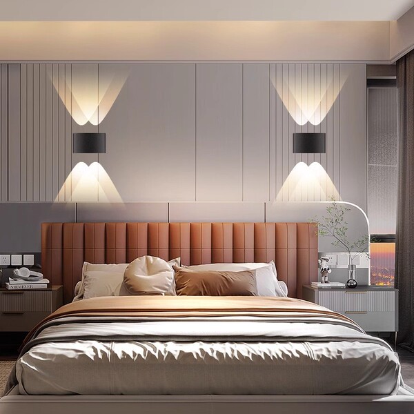 Travel LED super bright creative wall sconce for bed for living room