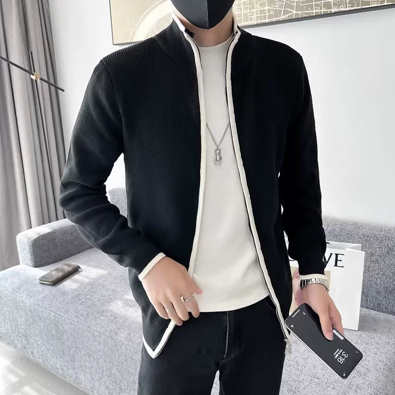 Кардиган свитер мужское пальто весна и осень 2022 новый стиль легкий ветер мужской свитер на молнии свитер для мужчин