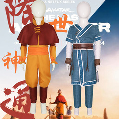 COSPLAY Costume of Bumi from the Last Airbender in the style of Avatar: The Last Airbender for Halloween