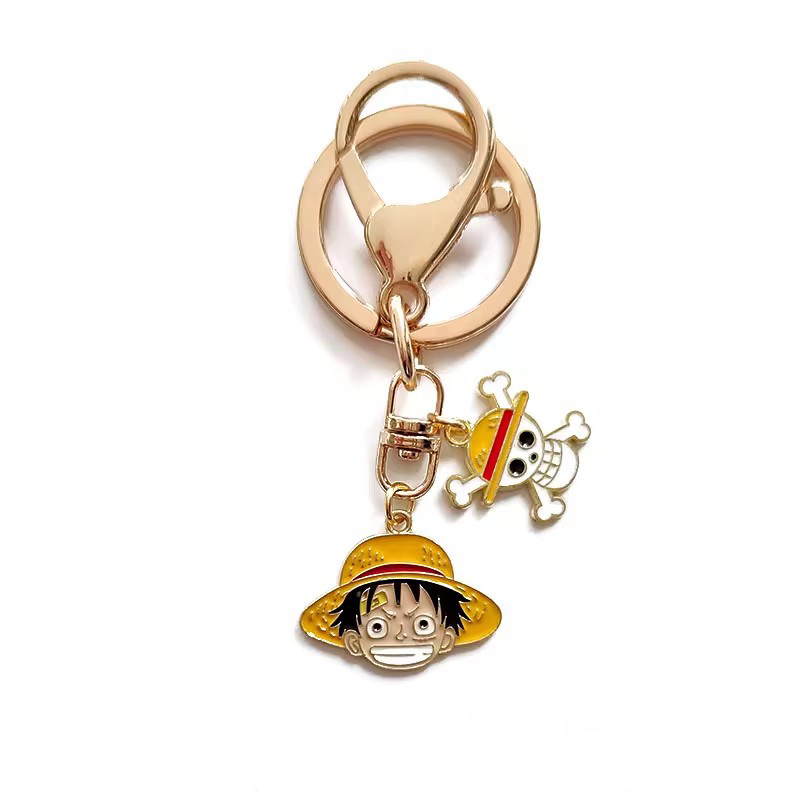 One Piece Surrounding Keychain Creative Luffy Solon Shanzhi Keychain Alloy Bag Pendant Gifts One Piece Surrounding Keychain Creative Luffy Solon Shanzhi Keychain Alloy Bag Pendant Gifts