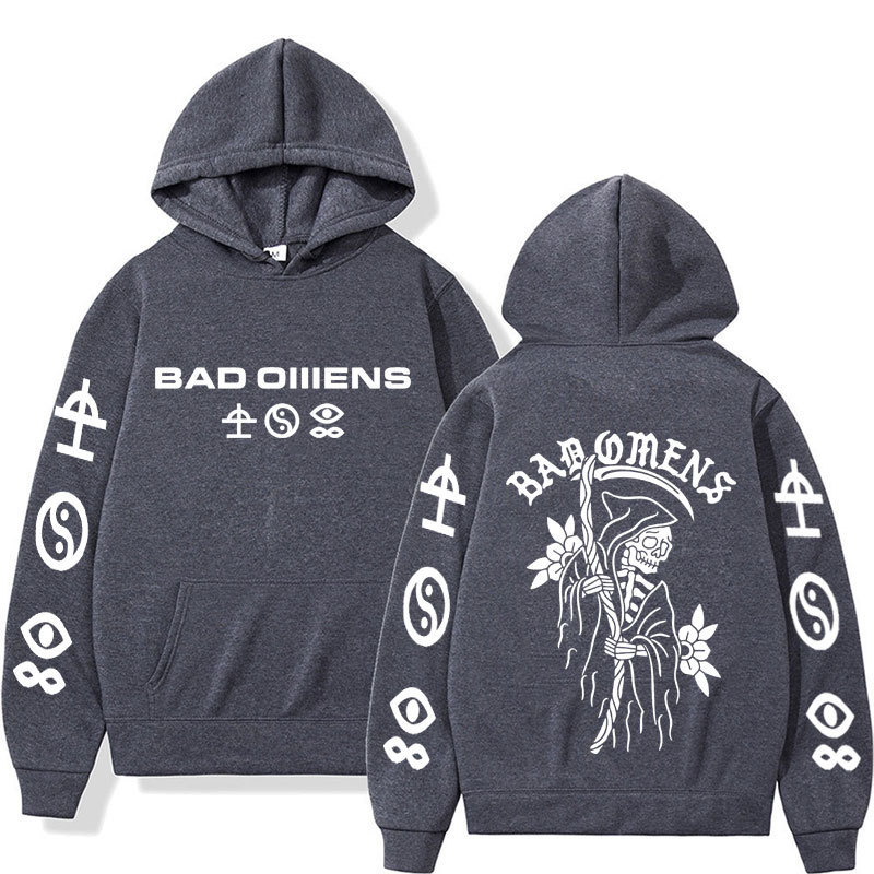 Bad Omens Band Tour American Music Print Hoodie The Death of