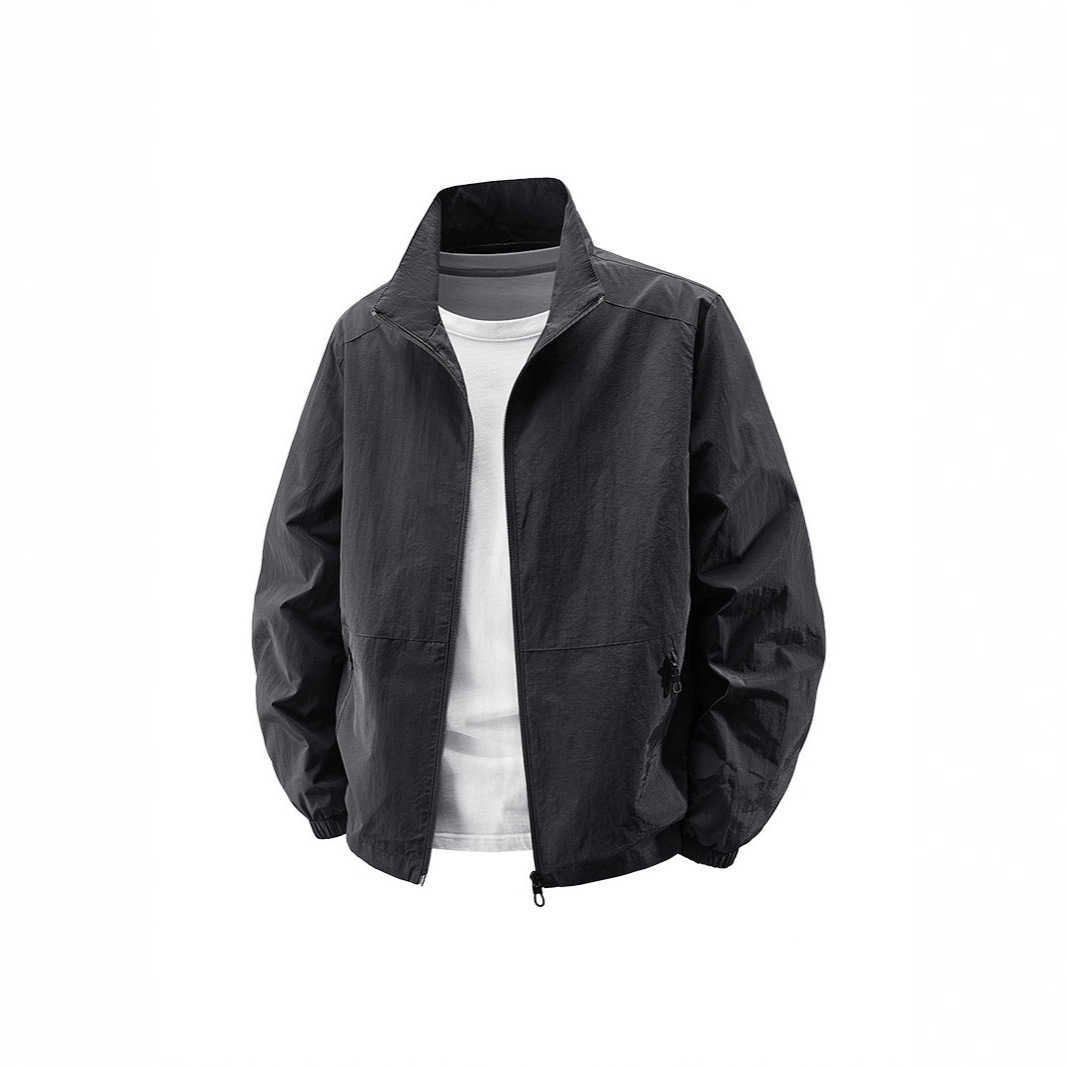 New Spring And Autumn Versatile New Three-proof Men's Jacket Outdoor Sports Loose_viptrois.com