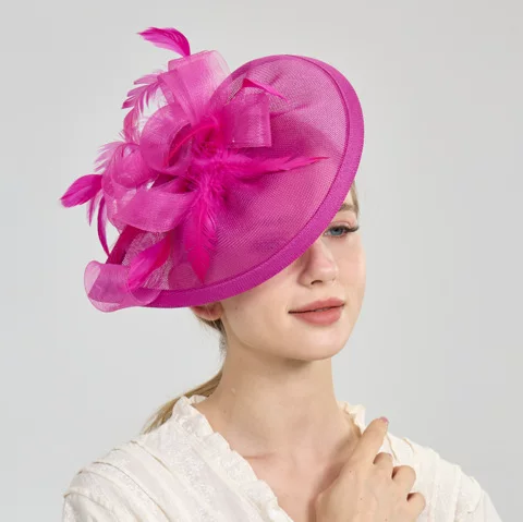 Cross-border bestseller party and ball headband, bridal hair accessory, socialite crescent-shaped mini top hat, Amazon Horse Racing Festival headpiece