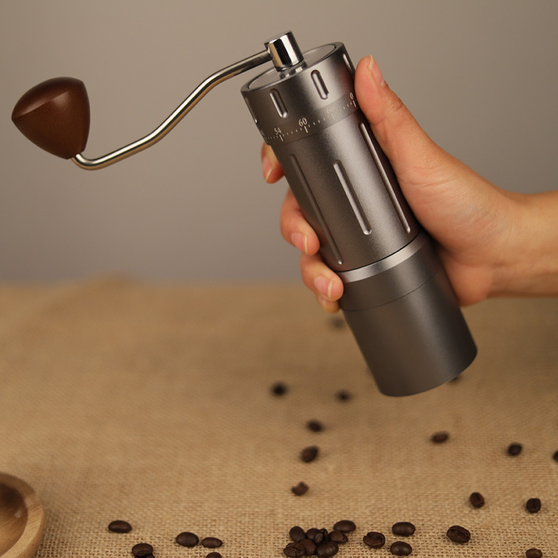 Adjustable Manual Coffee Grinder Cnc Coffee Bean Grinder with Stainless Steel Grinding Core, Manual Coffee Machine for Cross-Border Sales