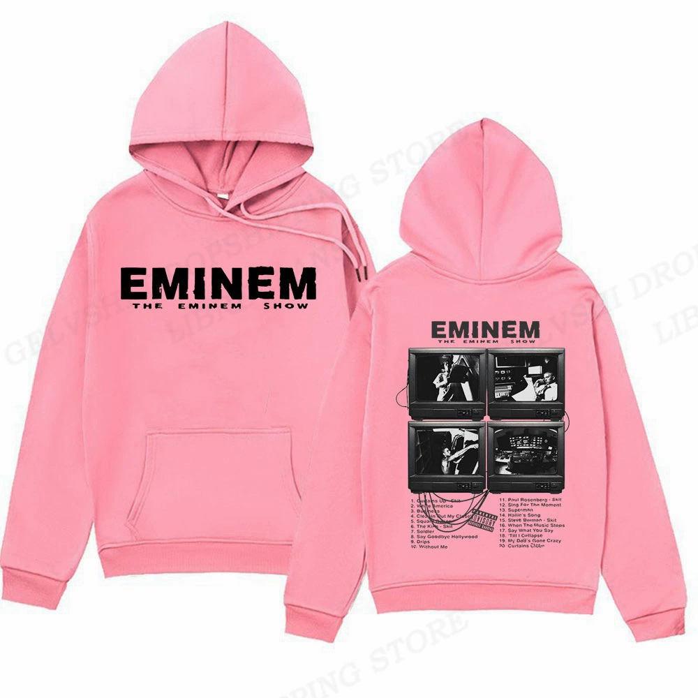 Худи рэпера Eminem мужская модная толстовка японский Y2K SWEATS