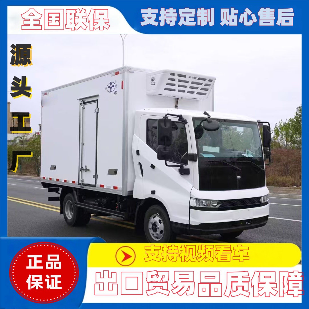 程力牌 中小型蔬菜水果鲜肉冷冻运输车 保温车 大型冷链车