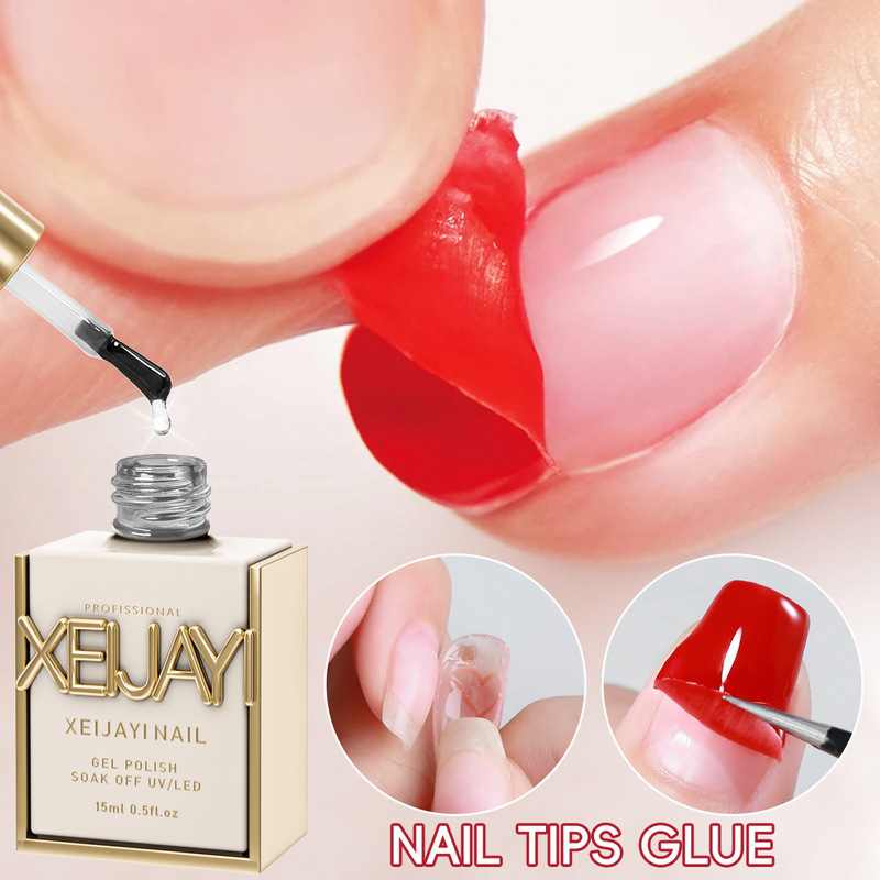 Wearing special nail art functional adhesive for armour can be easily peeled off without hurting hands for beginners.
