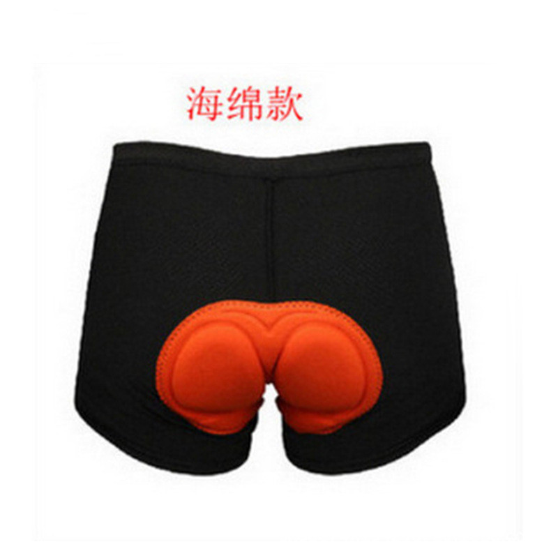 Bicicleta ciclismo ropa interior hombres y mujeres ciclismo ropa engrosada esponja cómodos pantalones cortos transpirables fruta saltando equipo de equitación