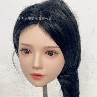 [function exclusive] one-piece teeth tongue function silicone doll single male sex toys