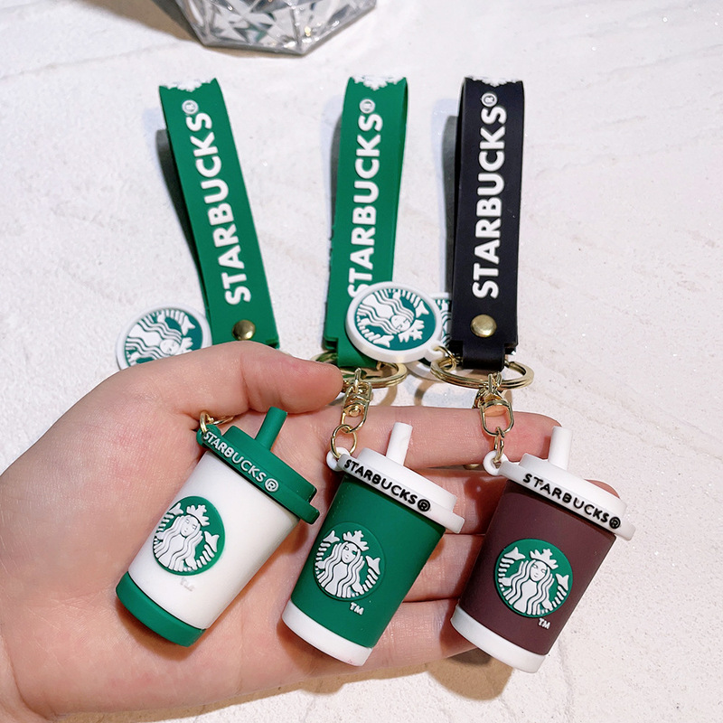 50 Starbucks Exquisite Bear Barista Doll Keychain Milk Tea Cup Key Pendant Jewelry Small Gifts 50 Starbucks Exquisite Bear Barista Doll Keychain Milk Tea Cup Key Pendant Jewelry Small Gifts