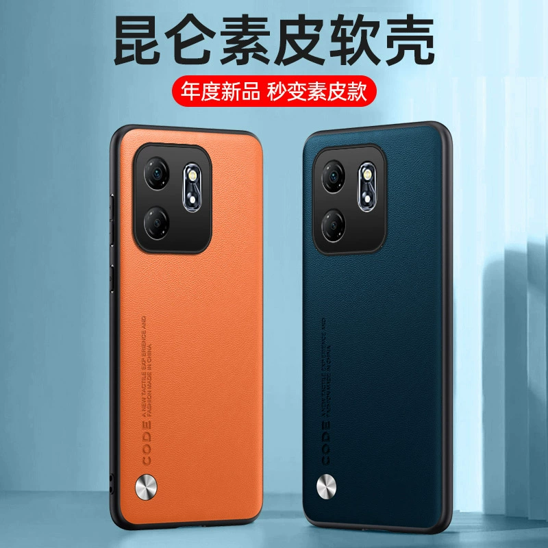 Подходит для передачи Infinix HOT50I, чехол из кожи с узором «личи», матовый защитный чехол для Note40
