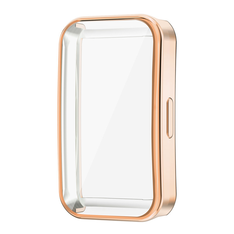 Compatible with Huawei Band BAND8/9 NFC universal Band10 case, electroplated shockproof tpu full-cover watch case Item Picture