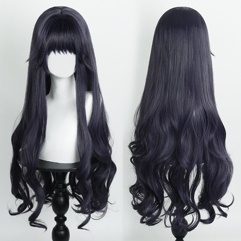 Ling Qi's Elegant and Dignified Floral Fragrance and the Fragrance of Chestnut Blossom Come Together in Her Cosplay Wig, Which Features Large Waves of Hair That Resemble Blooming Flowers Ling Qi's Elegant and Dignified Floral Fragrance and the Fragrance of Chestnut Blossom Come Together in Her Cosplay Wig, Which Features Large Waves of Hair That Resemble Blooming Flowers