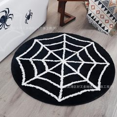 クロスボーダー漫画ハロウィーン模造カシミヤカーペット吸水浴室滑り止めマットアマゾンtemu代発ロッキングブランケット