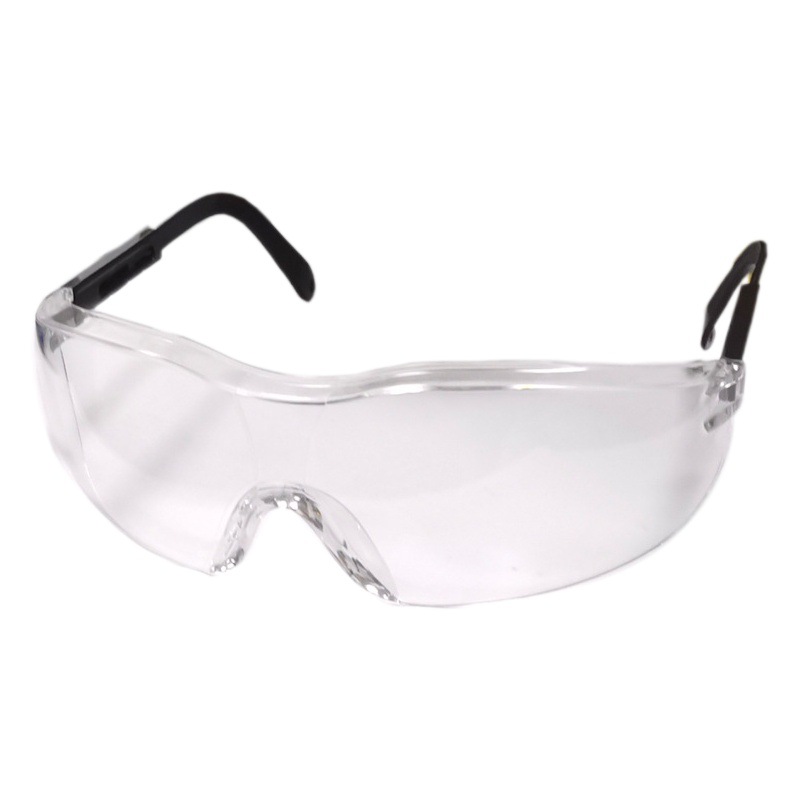 Pierna retráctil directa de fábrica a prueba de rayos UV gafas a prueba de polvo anti-impacto anti-Splash gafas de protección laboral gafas