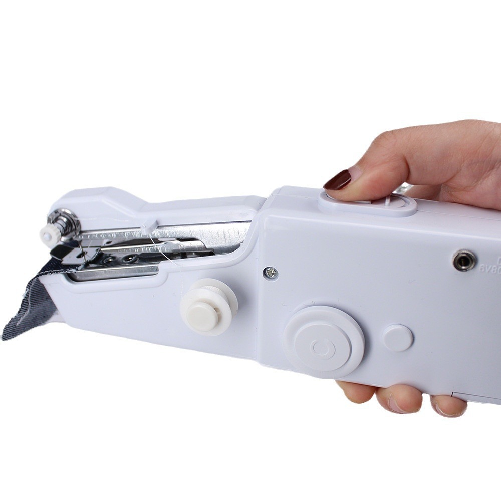 Máquina de coser portátil de mano doméstica de punto transfronterizo de mano mano de punto de mano de bolsillo micro máquina de coser