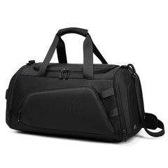 Short-term travel bag for men, hand-held extra large, waterproof, multifunctional, ultra-large capacity, plus fitness shoulder travel bag