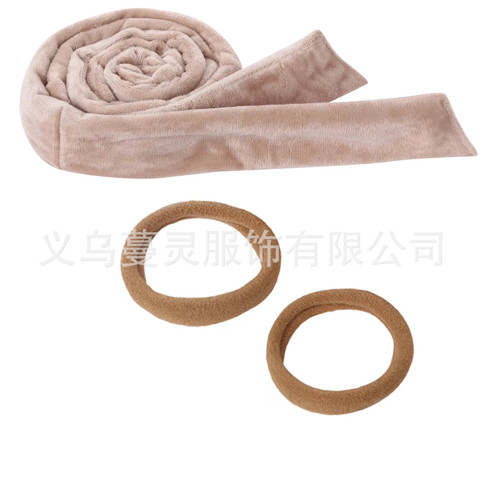 Fabricante Amazon arco rizador de pelo perezoso sueño peluquería onda grande sin calor rizador de pelo diadema