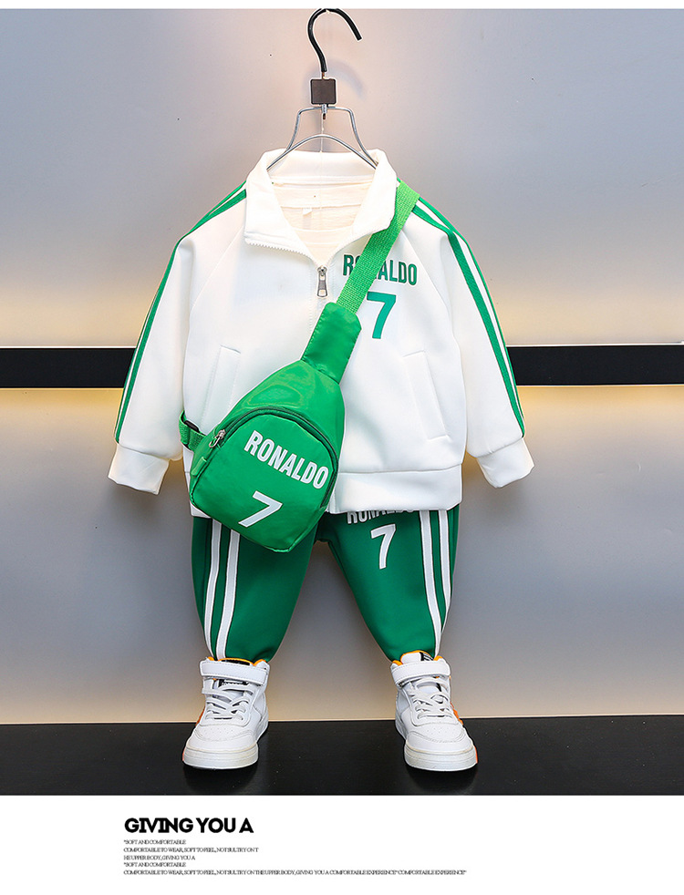 Boy's suit Children's spring and autumn sportswear boy baby handsome tide_voghion.com