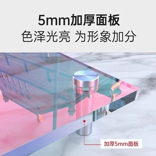 Colorful acrylic plate laser plate wholesale colorful plate plexiglass Changhong processing laser engraving gradient color partition