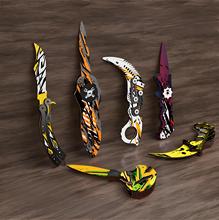 ���wľ�ƺ������ۯB���䵶�����ֹ�DIY CS�Α�ͬ��צ�ӵ�ģ��ƴ�b