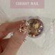Cherry Nail Princess Christmas Series Nail Sequins Flash Sequins Little Red Book Same