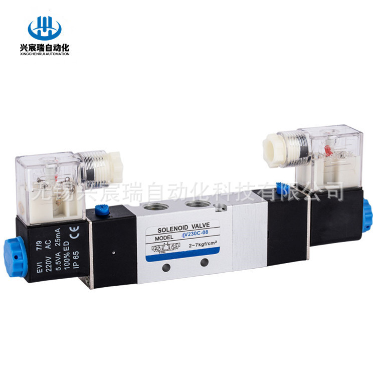 4V230P-06，4V230P-08三位五通电磁阀