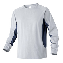 【大牌平替】T恤男圆领长袖打底衫男拼接2025秋冬季新款卫衣男户