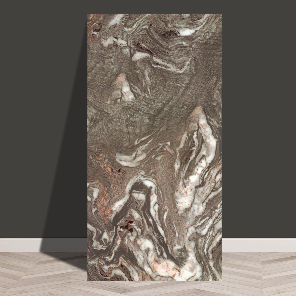 azulejos imitados mármol pegatinas de pared PVC placa de aluminio y plástico decoración papel pintado impermeable a prueba de humedad papel pintado autoadhesivo pegatinas de cocina