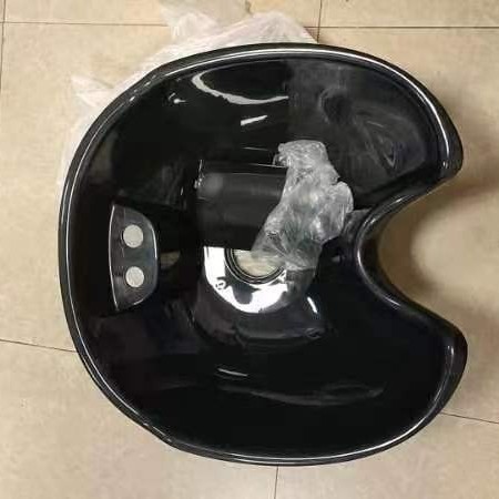 Comodidad y ligera ABS silla de asiento tipo lavabo de plástico lavabo ajustable con paquete de accesorios de agua